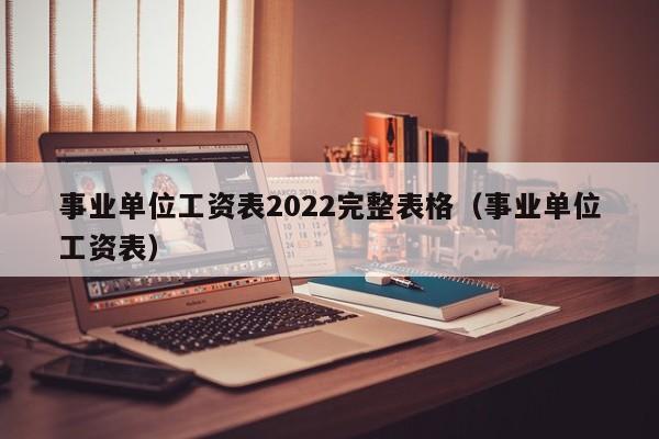 事业单位工资表2022完整表格（事业单位工资表）  第1张