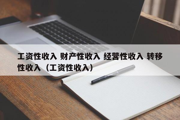 工资性收入 财产性收入 经营性收入 转移性收入（工资性收入）  第1张