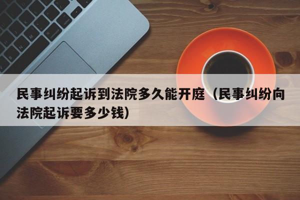 民事纠纷起诉到法院多久能开庭（民事纠纷向法院起诉要多少钱）  第1张