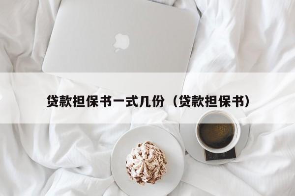 贷款担保书一式几份（贷款担保书）  第1张