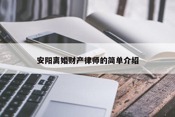 安阳离婚财产律师的简单介绍  第1张