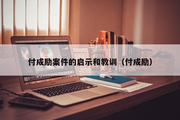 付成励案件的启示和教训（付成励）  第1张