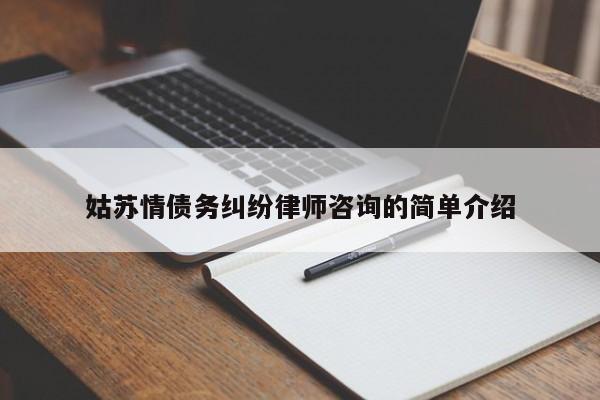 姑苏情债务纠纷律师咨询的简单介绍  第1张