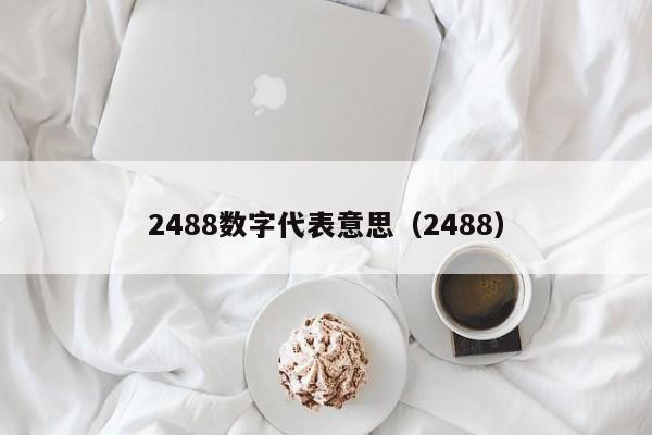 2488数字代表意思（2488）  第1张