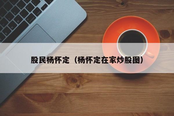 股民杨怀定（杨怀定在家炒股图）  第1张