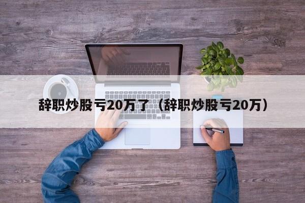 辞职炒股亏20万了（辞职炒股亏20万）  第1张