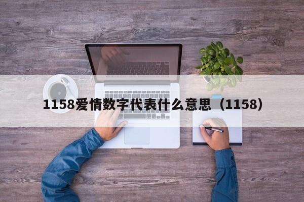 1158爱情数字代表什么意思（1158）  第1张