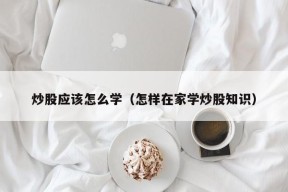 炒股应该怎么学（怎样在家学炒股知识）