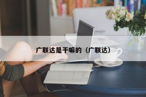 广联达是干嘛的（广联达）