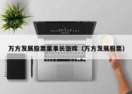 万方发展股票董事长张晖（万方发展股票）