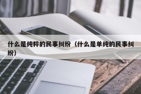 什么是纯粹的民事纠纷（什么是单纯的民事纠纷）