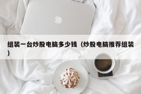 组装一台炒股电脑多少钱（炒股电脑推荐组装）