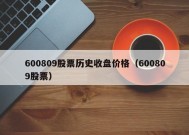 600809股票历史收盘价格（600809股票）