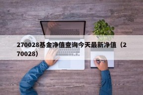 270028基金净值查询今天最新净值（270028）