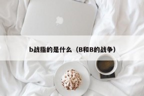 b战指的是什么（B和B的战争）