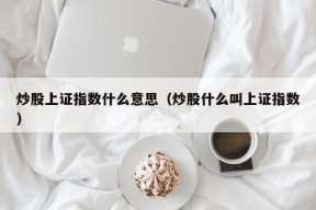 炒股上证指数什么意思（炒股什么叫上证指数）