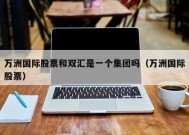 万洲国际股票和双汇是一个集团吗（万洲国际股票）