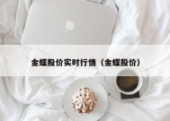 金蝶股价实时行情（金蝶股价）