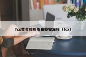 fcx黄金胶原蛋白晚安冻膜（fcx）