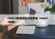 600673股票历史交易数据（600673股票）