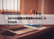 601456国联证券股吧600863（601456）