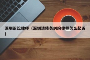 深圳诉讼律师（深圳请债务纠纷律师怎么起诉）