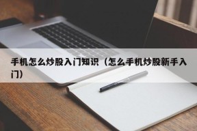 手机怎么炒股入门知识（怎么手机炒股新手入门）