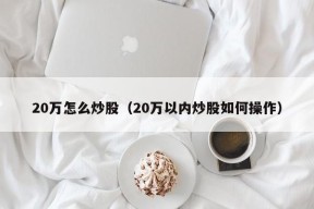 20万怎么炒股（20万以内炒股如何操作）