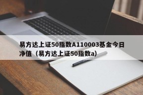 易方达上证50指数A110003基金今日净值（易方达上证50指数a）