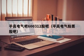 平高电气吧600312股吧（平高电气股票股吧）