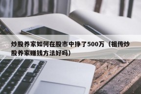 炒股养家如何在股市中挣了500万（祖传炒股养家赚钱方法好吗）