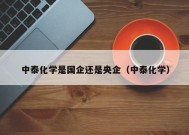 中泰化学是国企还是央企（中泰化学）