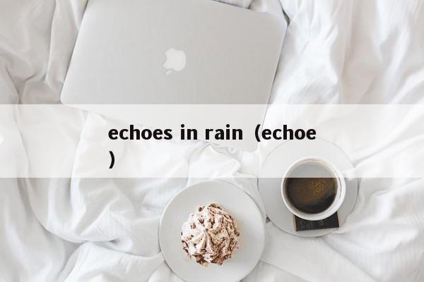 echoes in rain（echoe）  第1张