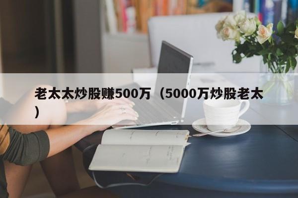 老太太炒股赚500万（5000万炒股老太）  第1张