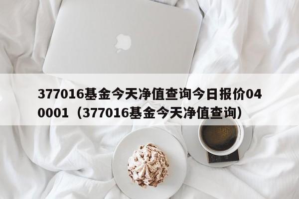 377016基金今天净值查询今日报价040001（377016基金今天净值查询）  第1张