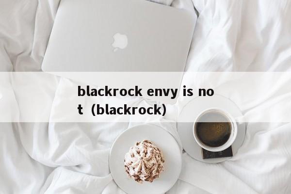 blackrock envy is not（blackrock）  第1张